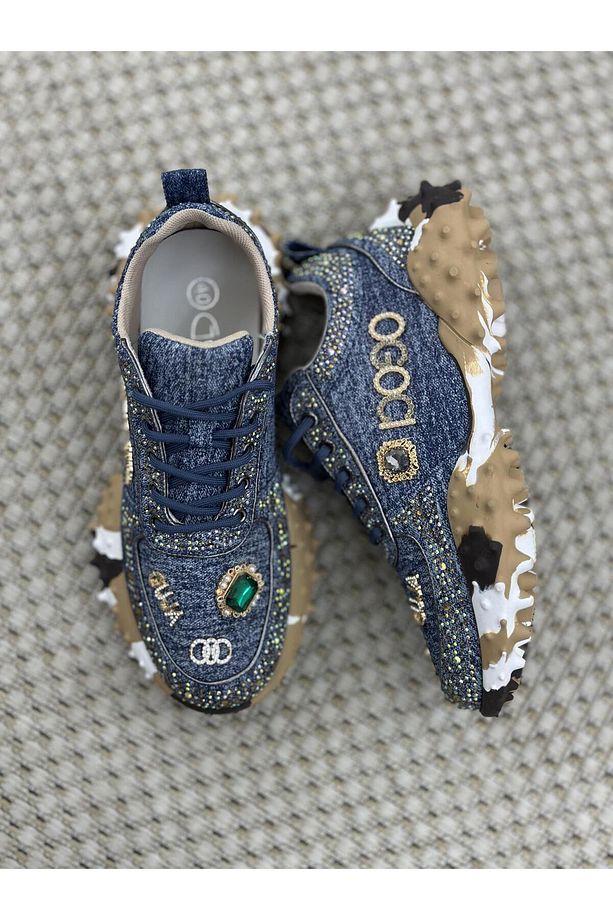 KADIN İTHAL SNEAKER | LACİVERT - 3
