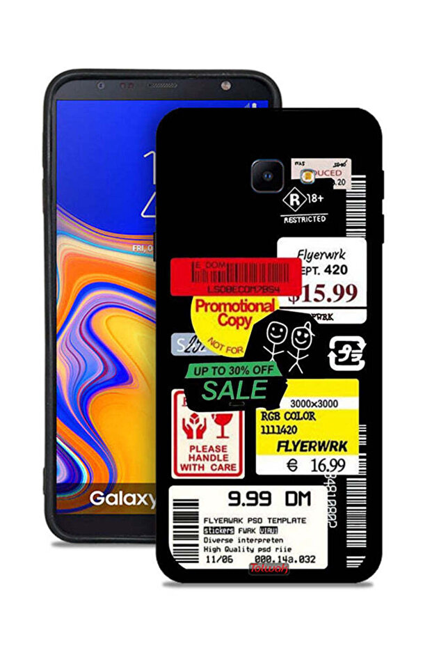 ملصق ترويجي لغطاء الحماية لهاتف Samsung Galaxy J4 Core