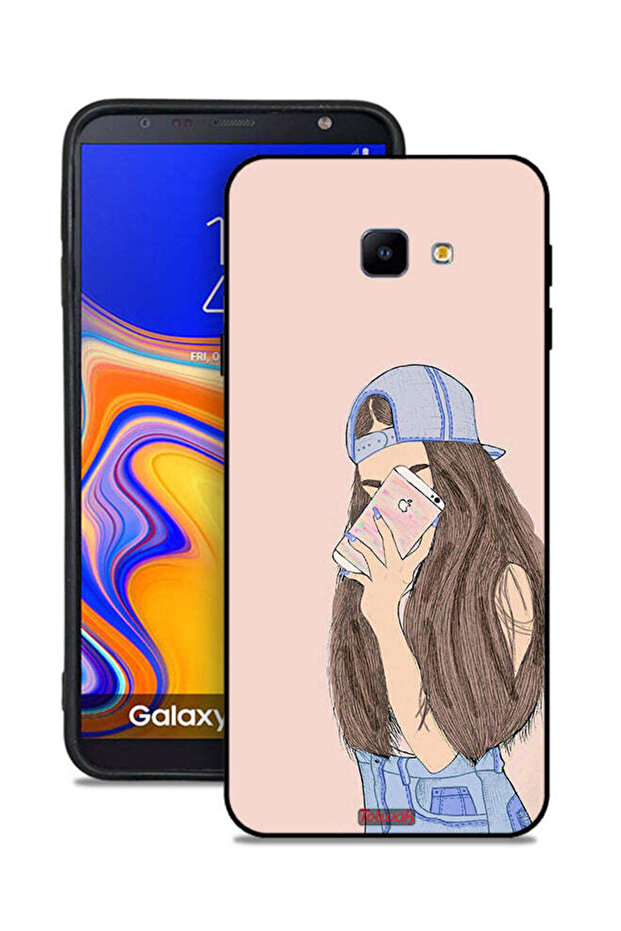 غطاء حماية لهاتف Samsung Galaxy J4 Plus لالتقاط صور سيلفي