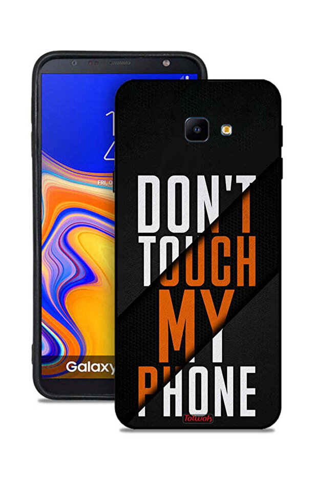 غطاء حماية لهاتف Samsung Galaxy J4 Core - لا تلمس هاتفي