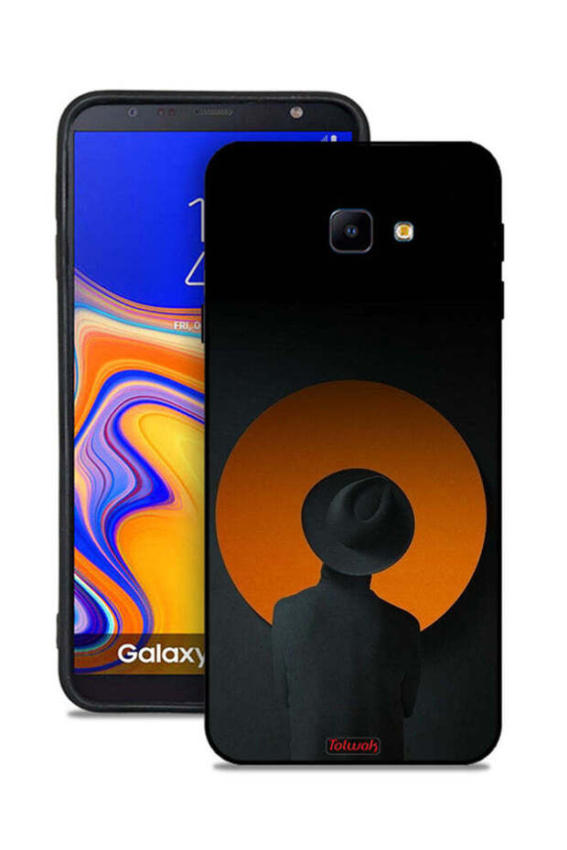 غطاء حماية لهاتف Samsung Galaxy J4 Core بتصميم قبعة بوي آرت