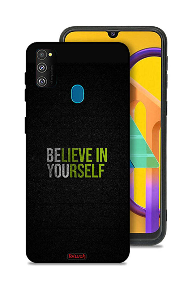 Samsung Galaxy M30s Protective Case Cover Believe In Yourself