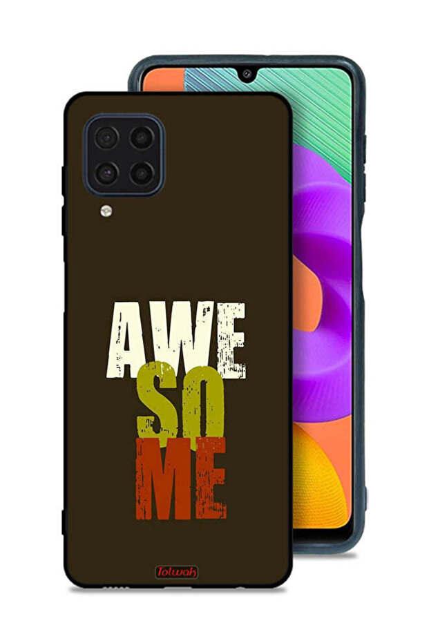 Samsung Galaxy M22 Protective Case Cover Awesome