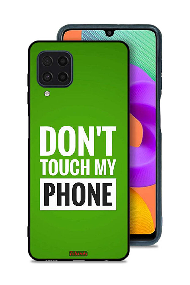 Samsung Galaxy M32 4G Protective Case Cover Do Not Touch My Phone