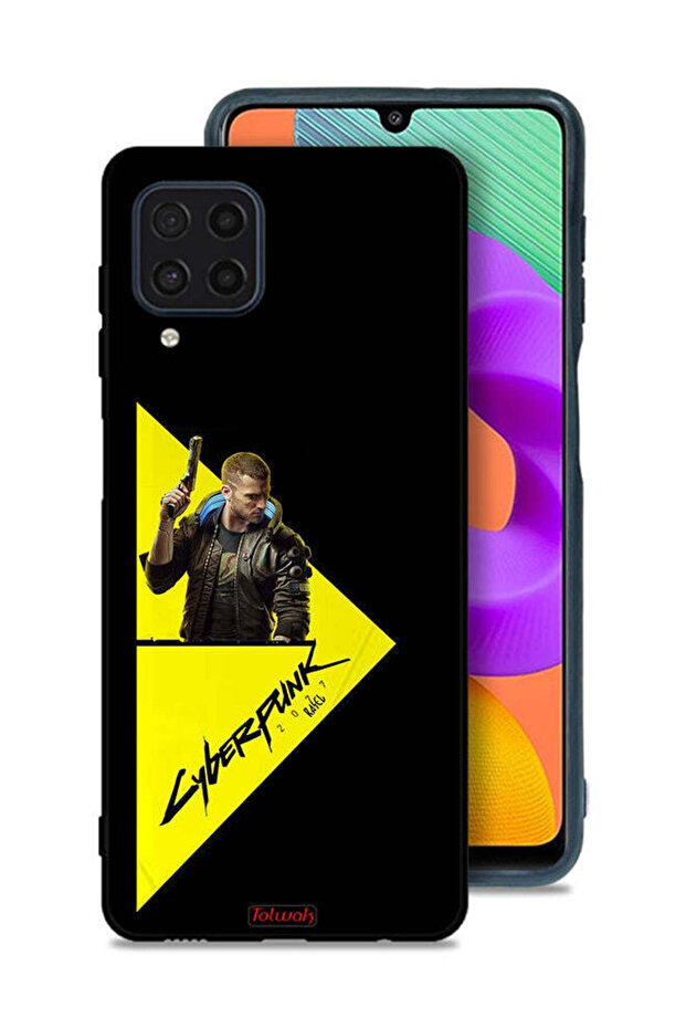 Samsung Galaxy M32 4G Protective Case Cover Cyberpunk 2077