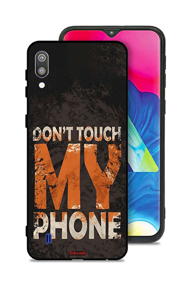 Samsung Galaxy M10 Protective Case Cover Do Not Touch My Phone
