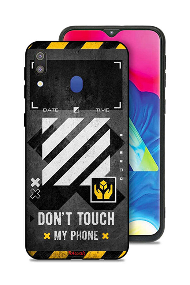 Samsung Galaxy M20 Protective Case Cover Do Not Touch My Phone
