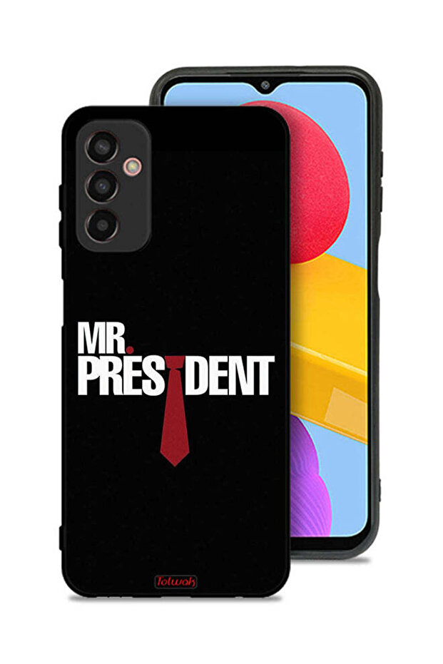 غطاء حماية لهاتف Samsung Galaxy M13 Mr President