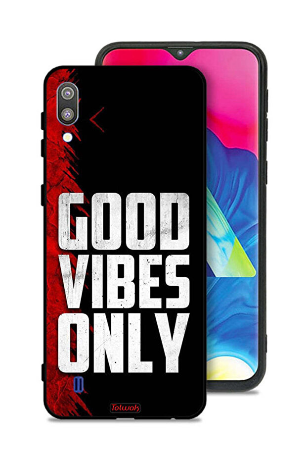 غطاء حماية لهاتف سامسونج جالكسي M10 - Good Vibes Only