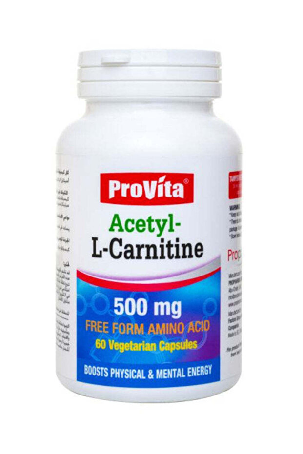 Acetyl L-Carnitine 500 Mg Caps 60 S