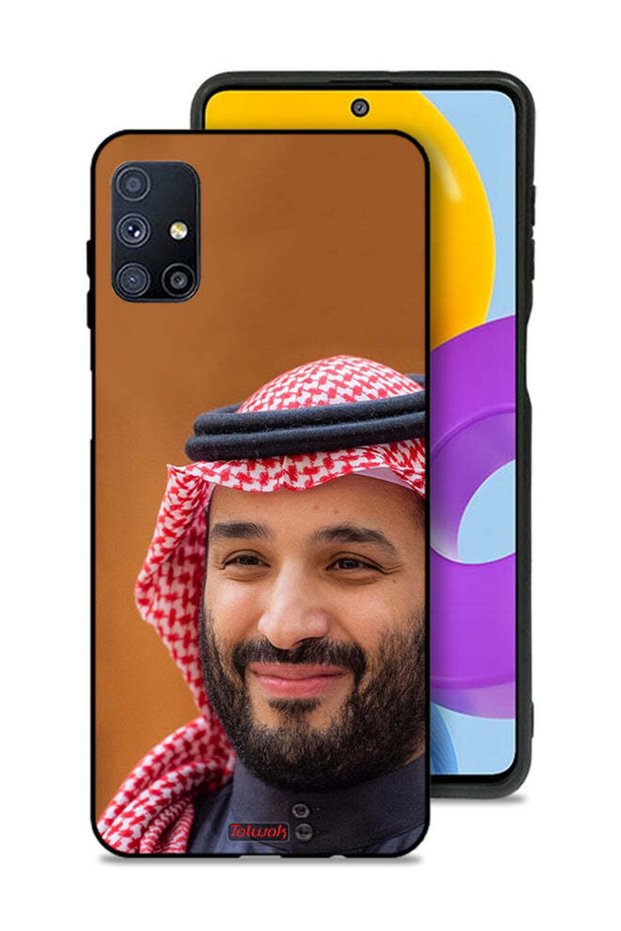 غطاء حماية لهاتف سامسونج جالكسي M51 محمد بن سلمان