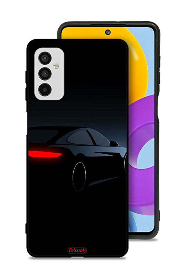 Samsung Galaxy M52 5G Protective Case Cover Dark Car
