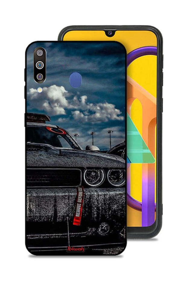 غطاء حماية لهاتف Samsung Galaxy M30 - قم بإزالته قبل القيادة