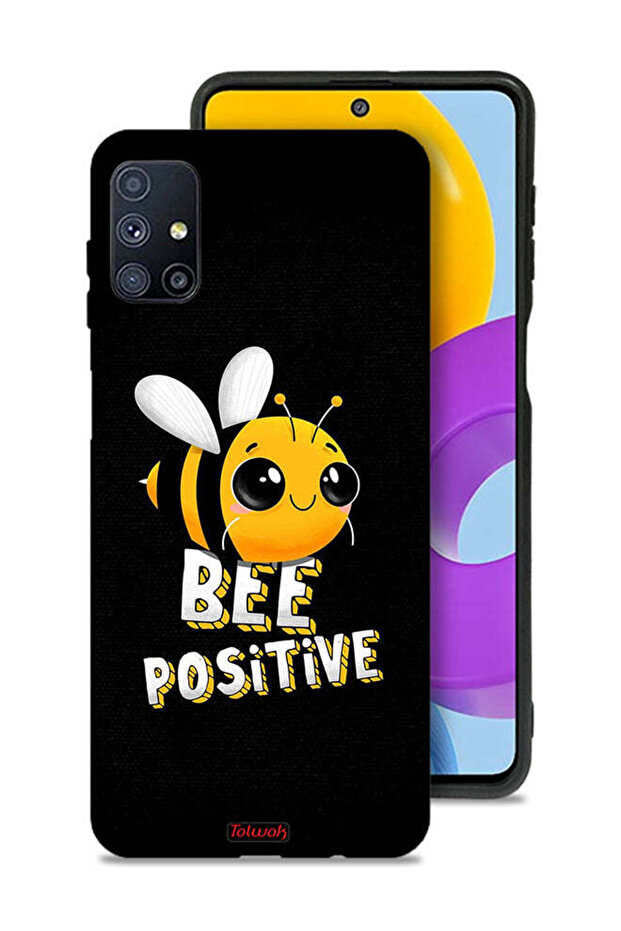 Samsung Galaxy M51 Protective Case Cover Bee Positive