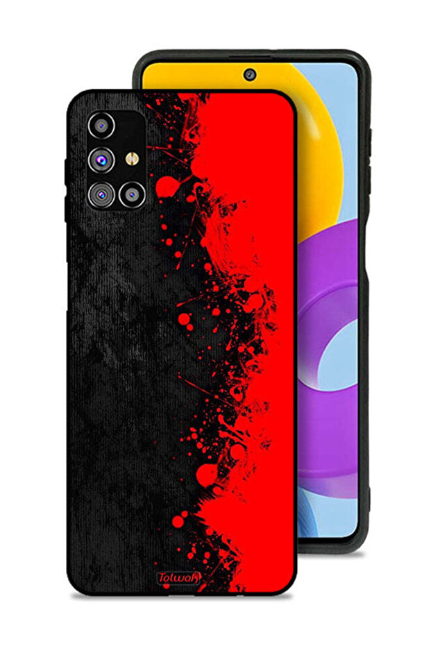 Samsung Galaxy M31s Protective Case Cover Paint Abstract Pattern