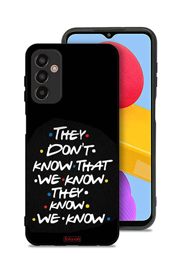 غطاء حماية لهاتف Samsung Galaxy M13 لا يعرفون ما نعرفه يعرفونه