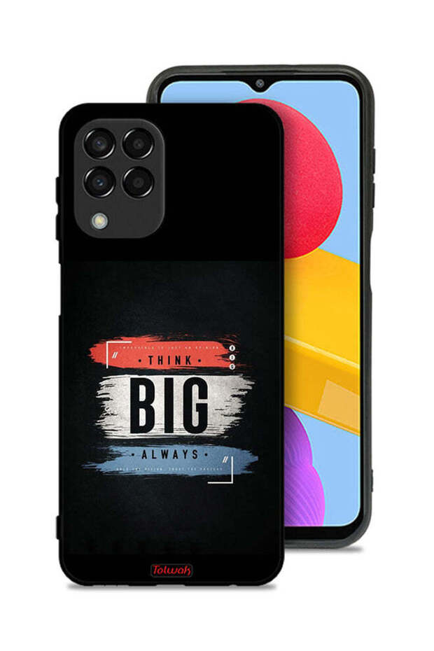 غطاء حماية لهاتف Samsung Galaxy M33 - فكر دائمًا بشكل كبير