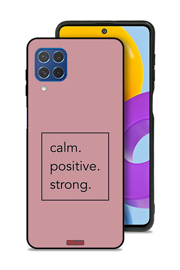 Samsung Galaxy M62 Protective Case Cover Calm Positive Strong