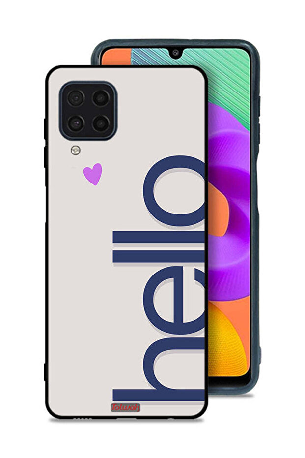 Samsung Galaxy M22 Protective Case Cover Hello