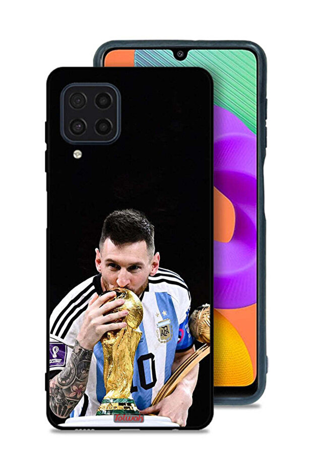 Samsung Galaxy M22 Protective Case Cover Messi