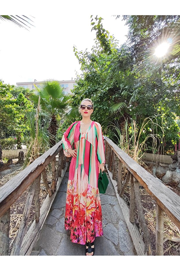 Цветна рокля - 4