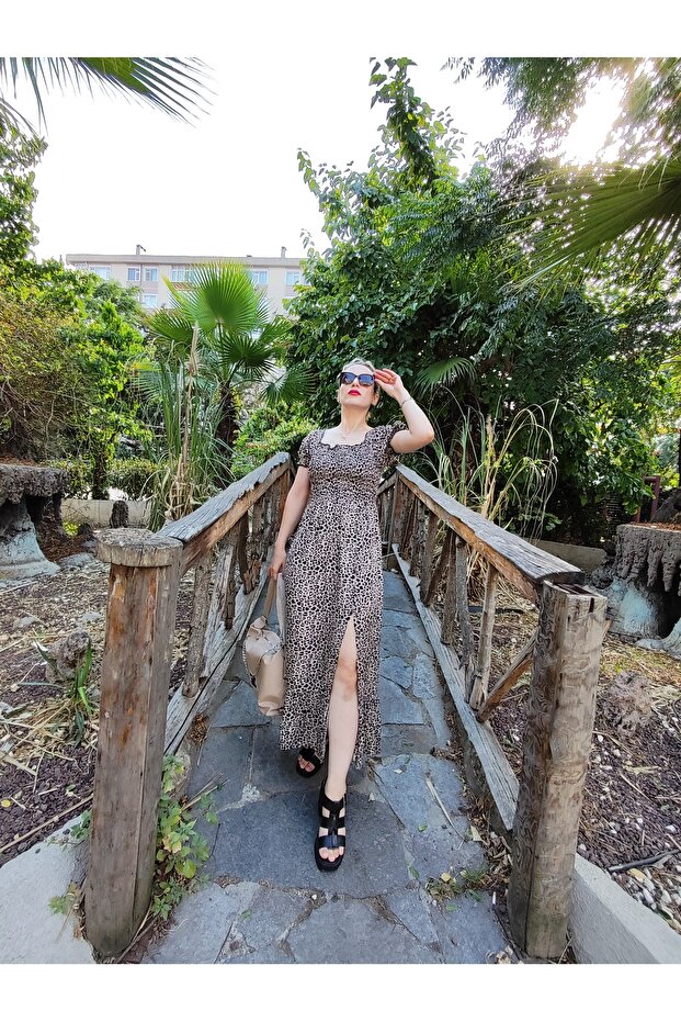 Λεοπάρ φόρεμα - 4