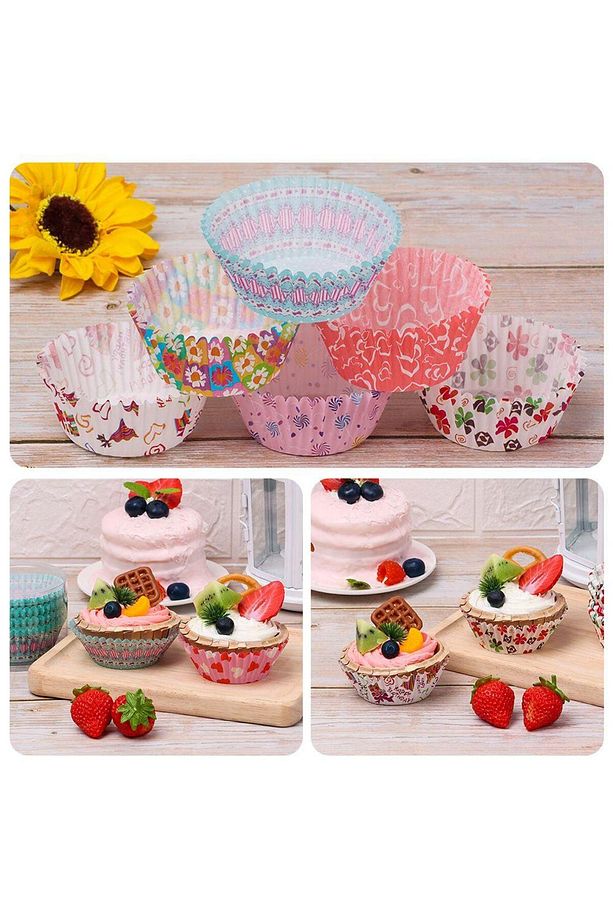Muffin Kalıbı - Muffin Kağıdı - Muffin Kek Kalıbı 200 Adet 721874 - 6