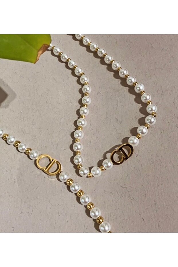 Plated pearl set - 3