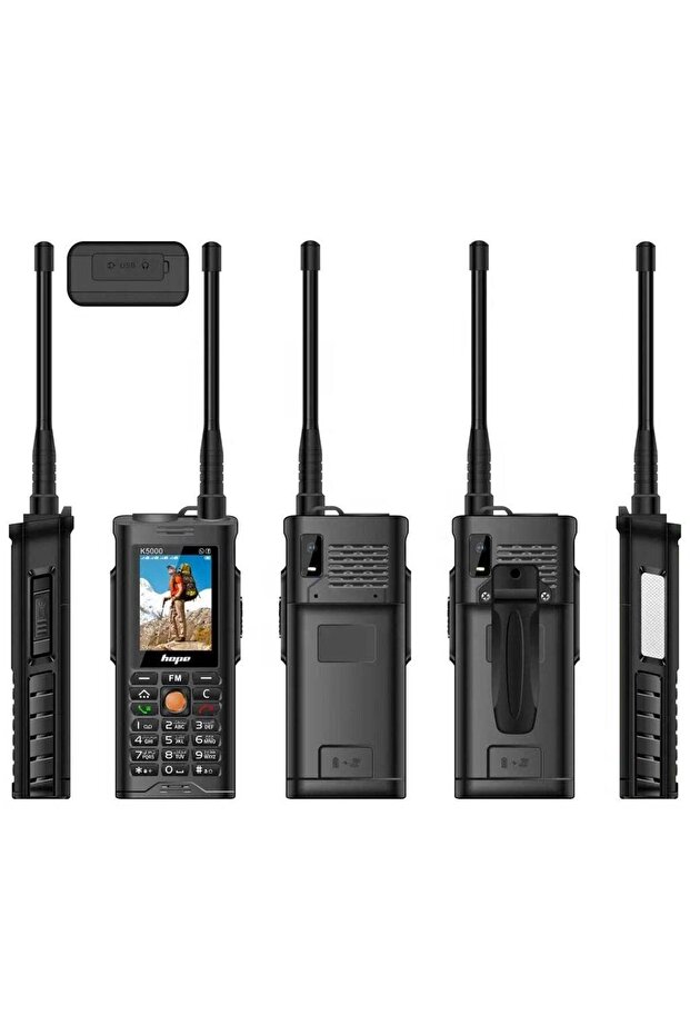 Ultra-Durable 4-SIM Mobile Phone – 15000mAh Long-Lasting Battery, LED Flashlight