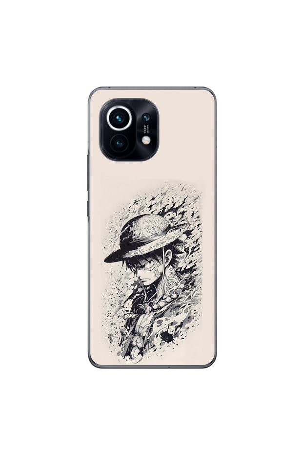 حافظة شفافة متوافقة مع هاتف Xiaomi Mi 11 بتصميم One Piece 1