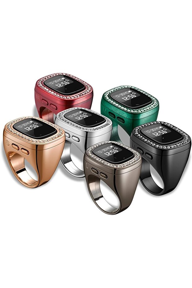 Multi-channel counter with OLED screen, rechargeable battery, Gray - 9