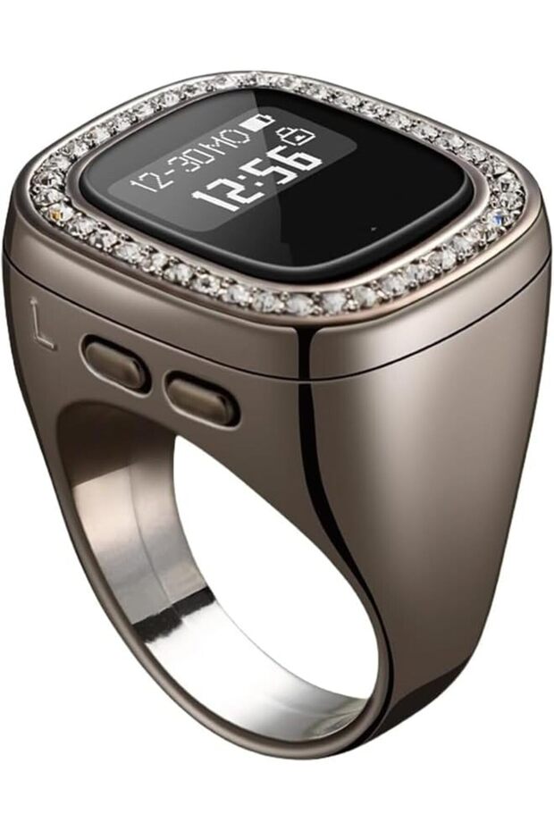 Multi-channel counter with OLED screen, rechargeable battery, Gray - 1