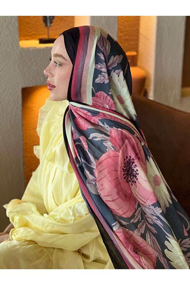 Margarit Desen Bambu Şal - 1