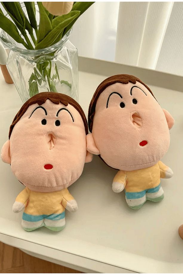 Bo-Chan Figürlü Selpaklık, Araba / Kapı Kolu ve Çantaya Asılabilir, Tissue Box, Peluş Peçetelik - 7