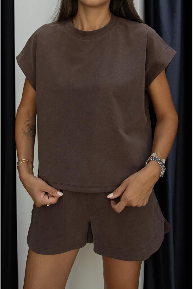 Set modal de bluză maro Patrick - 6