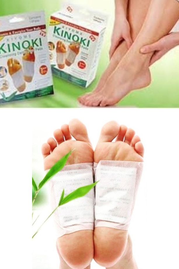 10 Adet %100 Detoks Ayak Bandı - Foot Patch Toksin Atıcı Ayak Detoksu Bantı - 7