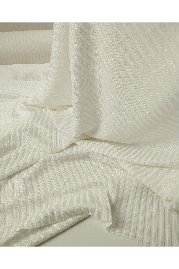 Beyaz Simli Kaşkorse Örme En: 120 - 5