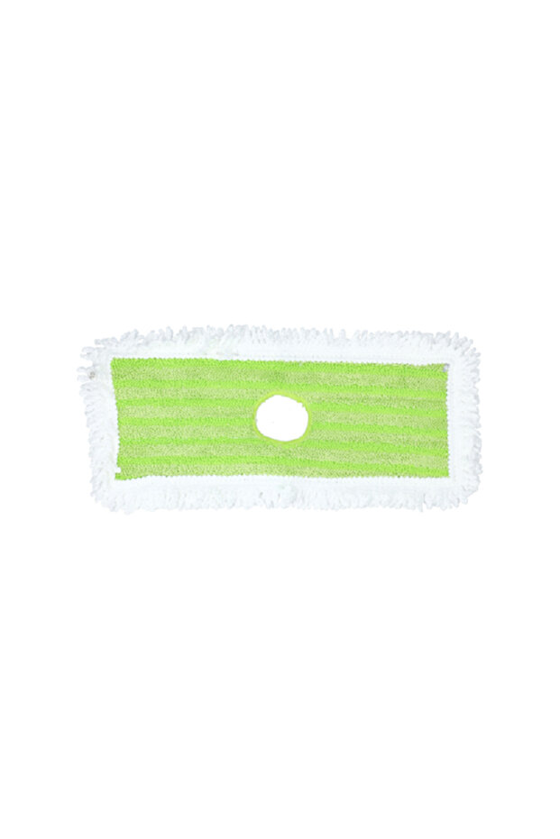 رأس ممسحة مسطح بديل مستطيل الشكل باللونين الأخضر والأبيض - 2
