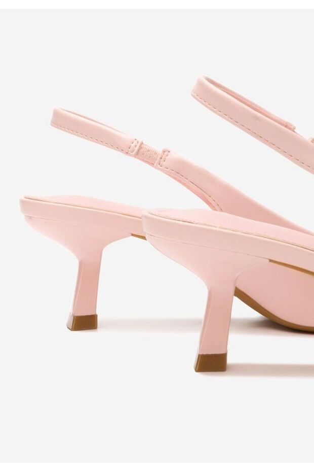 Pantofi slingback Belabisa roz - 6