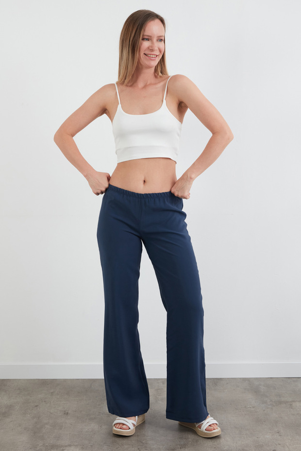 صدرية قصيرة بحزام من القماش الأساسي - 2