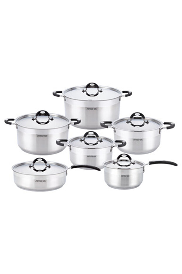 12-piece Stainless Steel Cookware Set