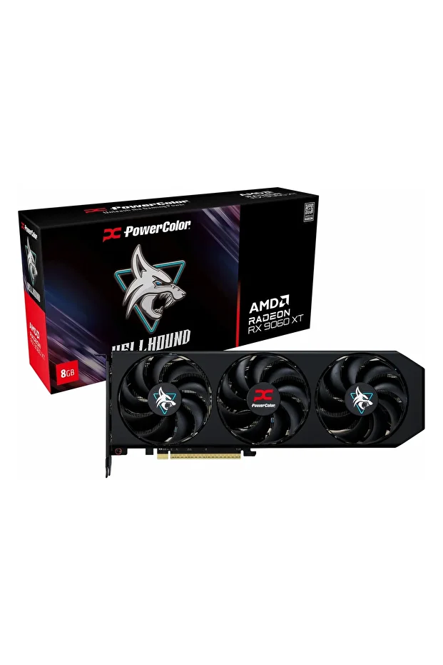 HELLHOUND RADEON RX9060XT 8G-L/OC GDDR6 128Bit Gaming (Oyuncu) Ekran Kartı - 1