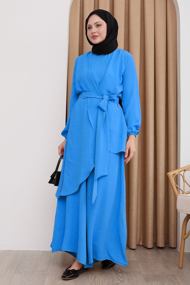 Model Asimetric Indigo Ayrobin Set - 1