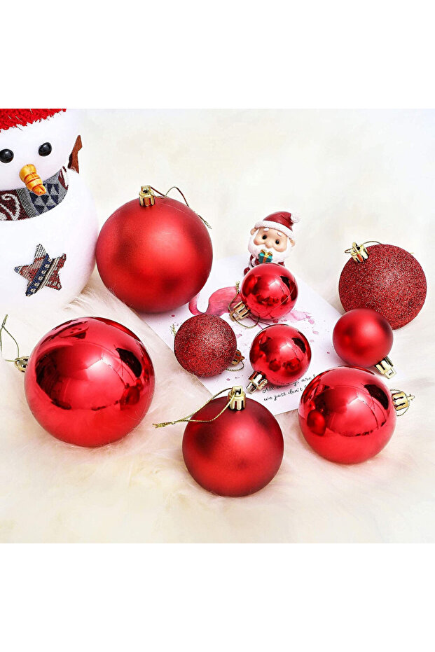 Коледна украса - Червено - 4