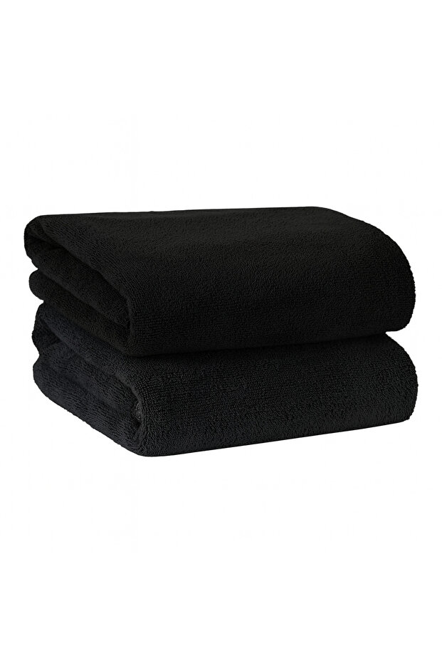 Microfiber 2-Piece Bath Sheet 80x160cm Beach Towel Microfiber Oversized Towel Soft Absorbent