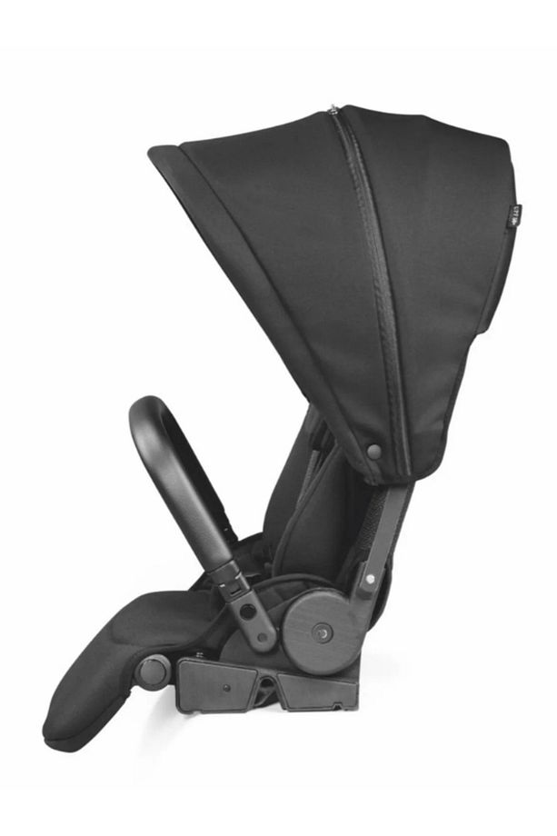 City Loop Çift Yönlü Tek Elle Katlanabilir Bebek Arabası True Black - 5
