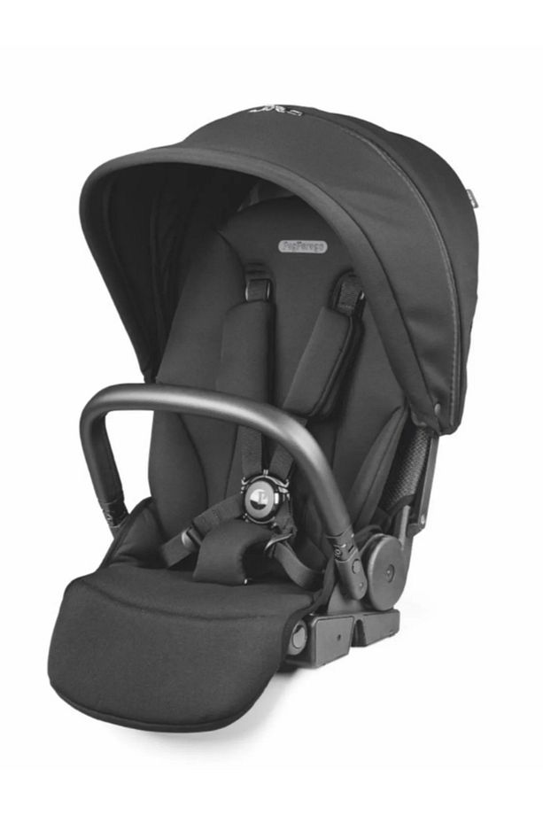 City Loop Çift Yönlü Tek Elle Katlanabilir Bebek Arabası True Black - 6