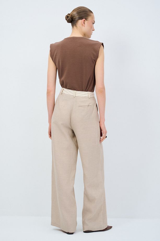 Keten Pantolon - 6