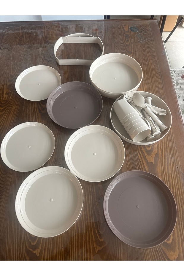 8 tabaklı piknik seti - 3