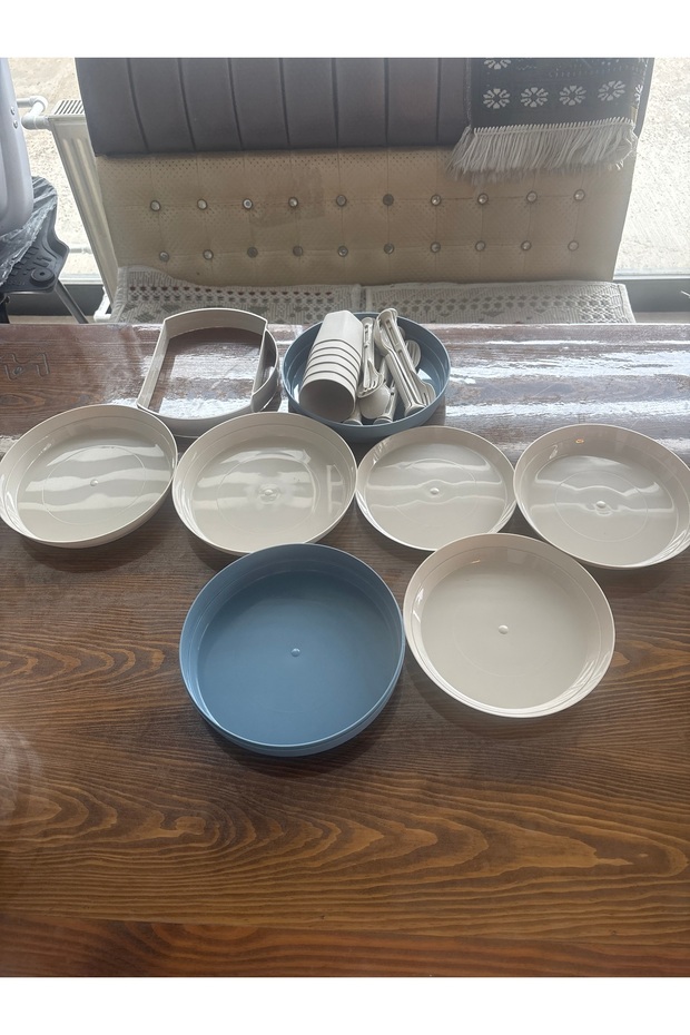 8 tabaklı piknik seti - 2